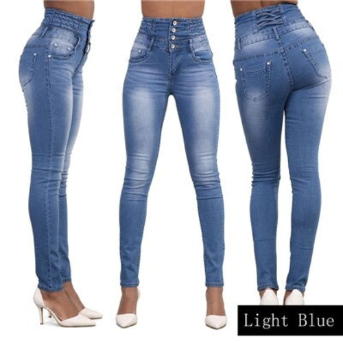 High Quality Wholesale Women's Denim Pencil Pants - Top Brand
