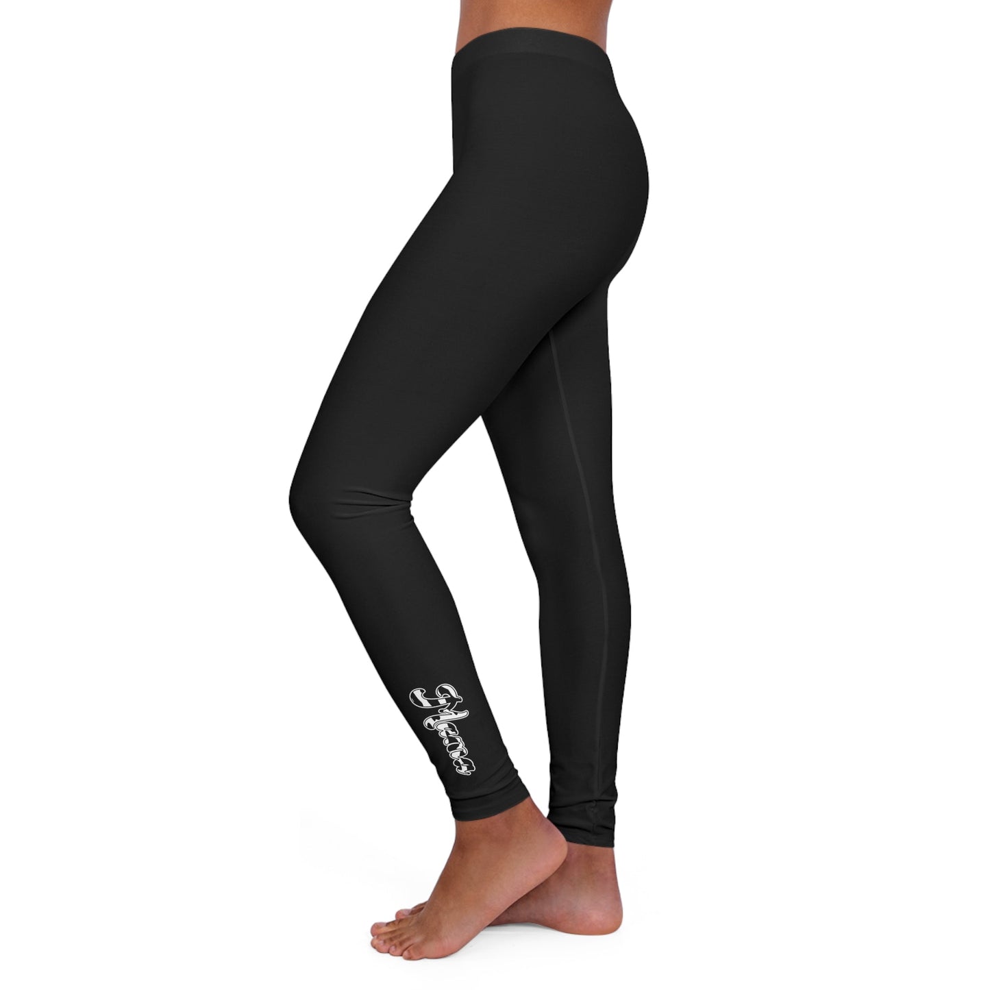 Abstract Mama Pattern Fitness Leggings - Celebrate Moms | Sidekick End