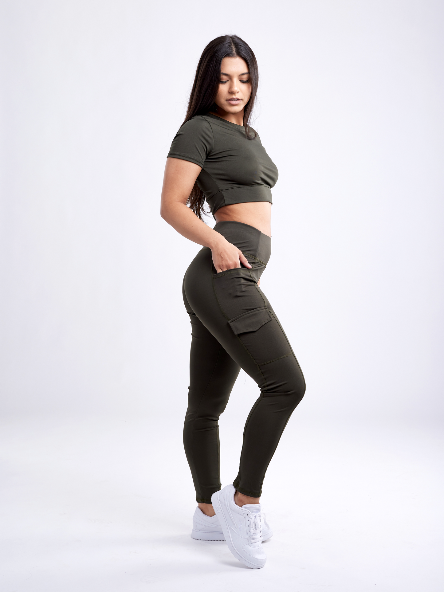Short-Sleeve Crop Top | Women's Activewear - FitStyle