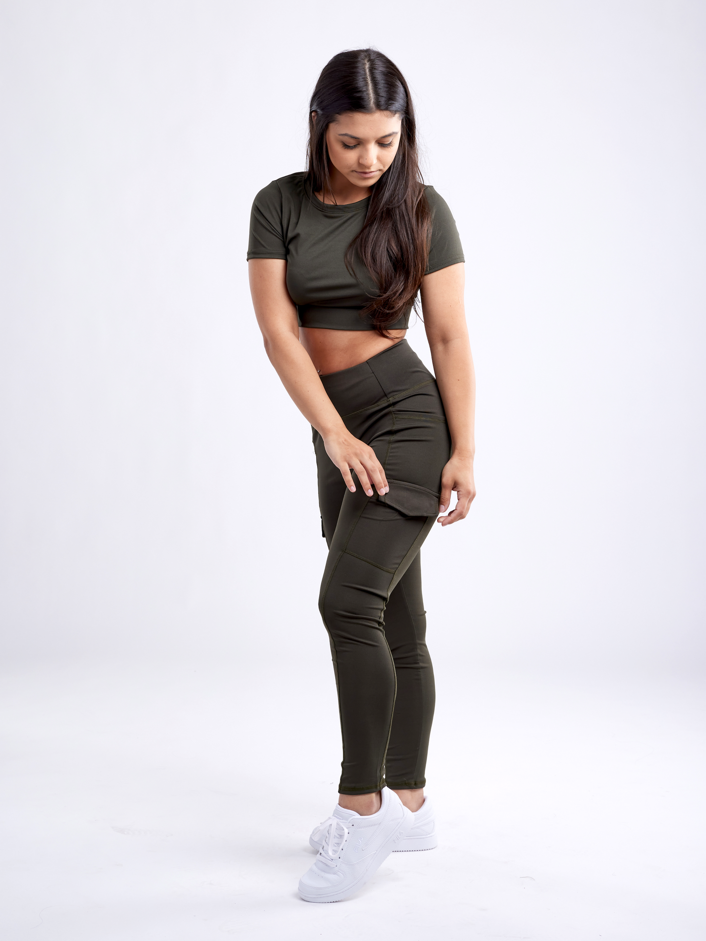 Short-Sleeve Crop Top | Women's Activewear - FitStyle