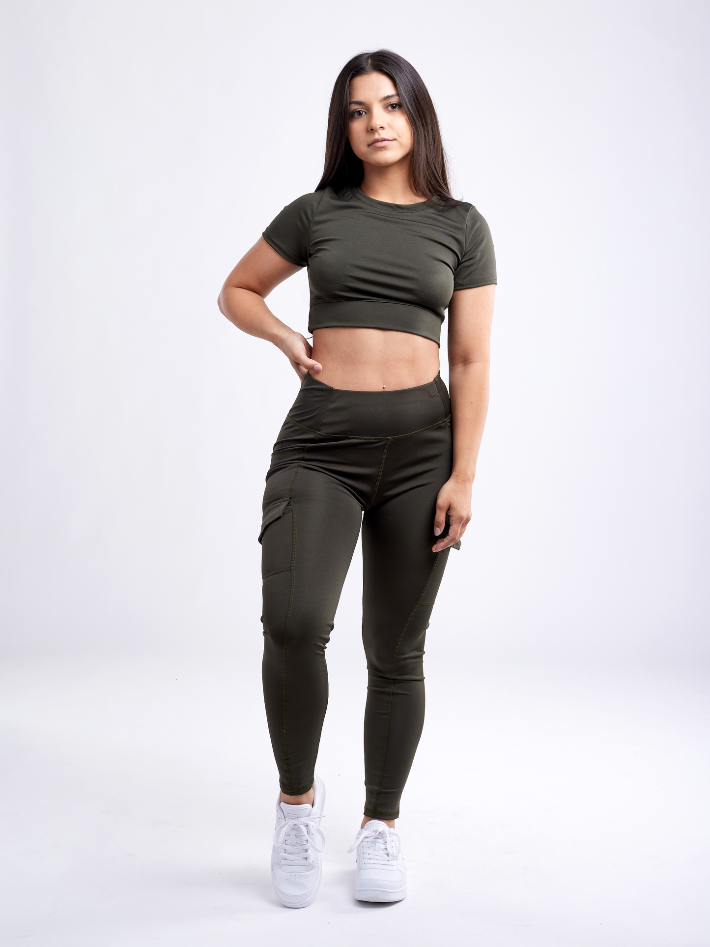 Short-Sleeve Crop Top | Women's Activewear - FitStyle