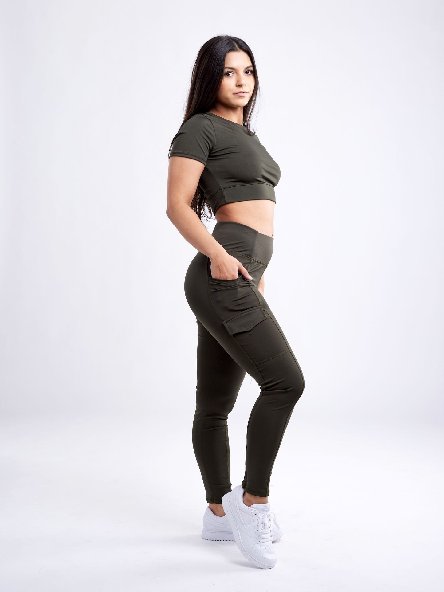 Short-Sleeve Crop Top | Women's Activewear - FitStyle