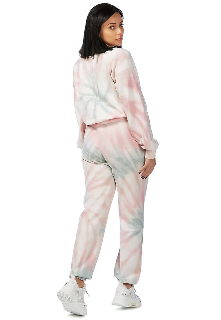 Tie Dye Sweat Top | Soft Fleece | Pastel Colors - Cozify Apparel