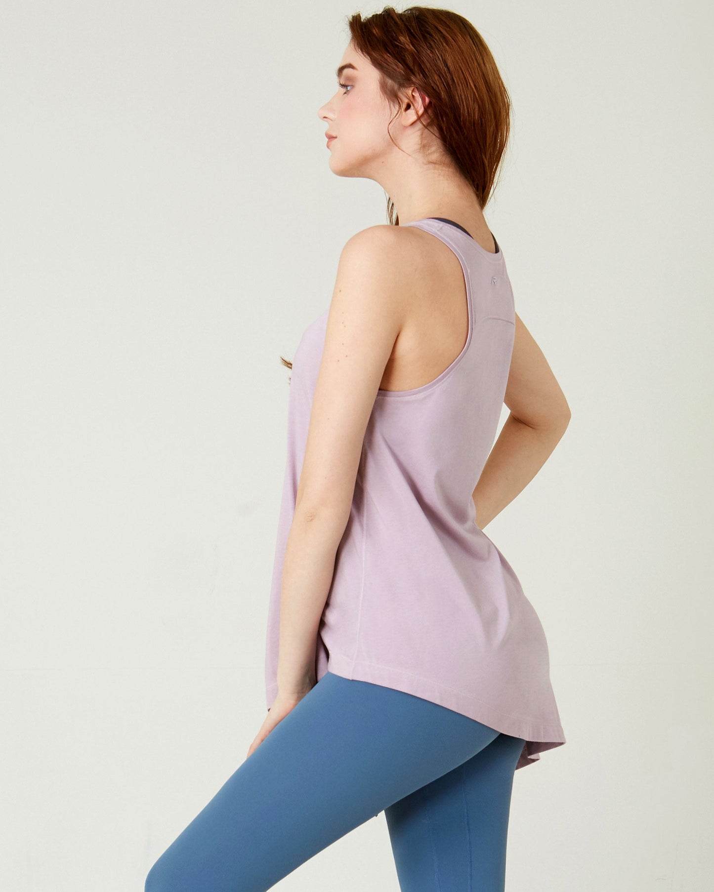 Workout Long Tie Tank - Lightweight & Comfortable - ActiveFit