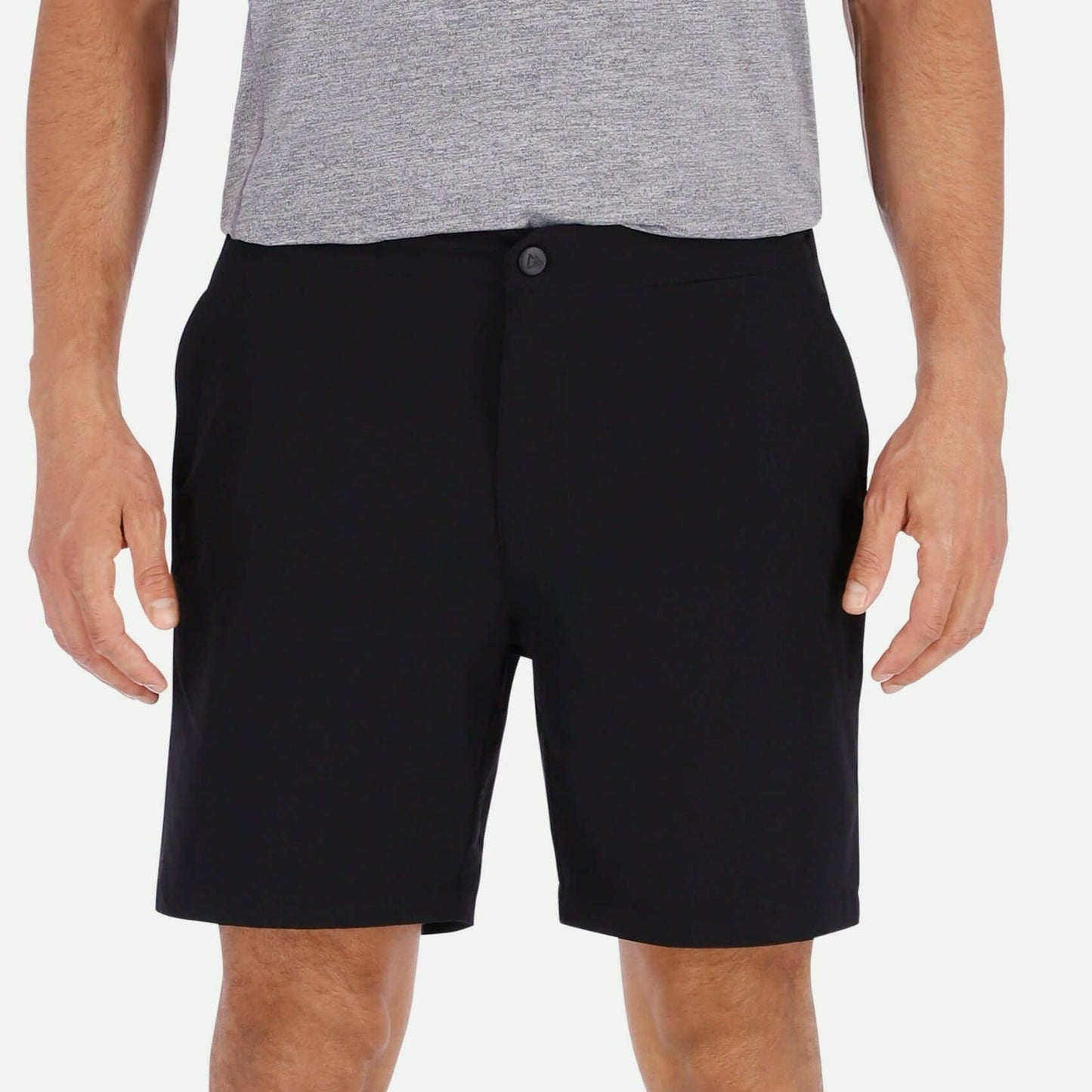 Men's Black Trail Shorts for Active Lifestyle - PeakOutdoors