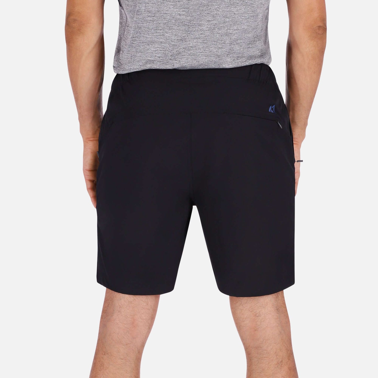 Men's Black Trail Shorts for Active Lifestyle - PeakOutdoors