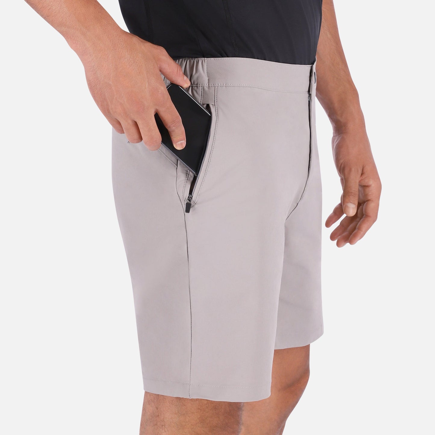 Men's Trail Shorts - Grey | Lightweight & Breathable - Outdoorsman