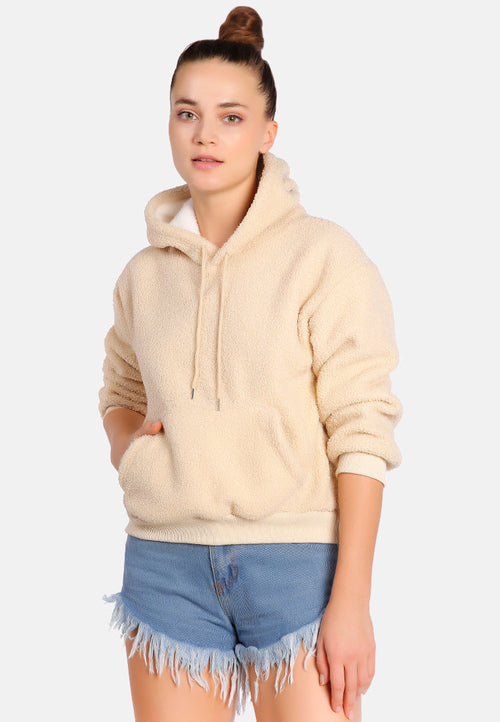 Warm & Cozy Soft Fleece Pullover Hoodie - Shop Now