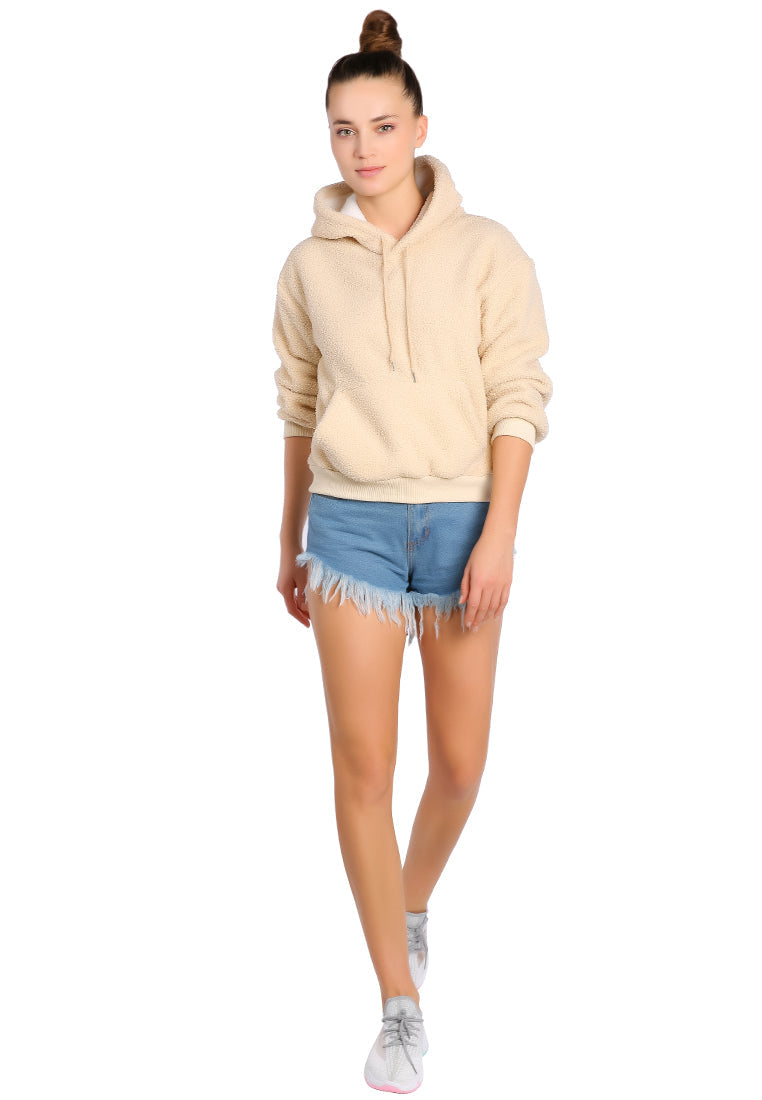 Warm & Cozy Soft Fleece Pullover Hoodie - Shop Now