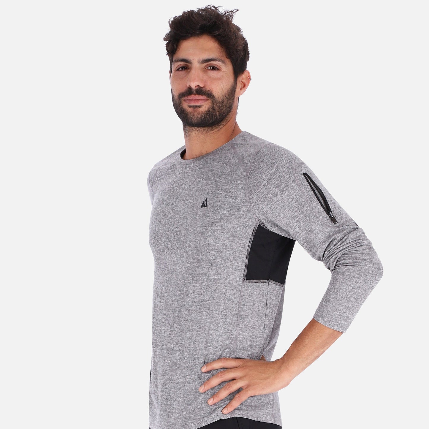Breathability & Comfort | QuickDry LS Shirt - Gray - OutfitOutdoors