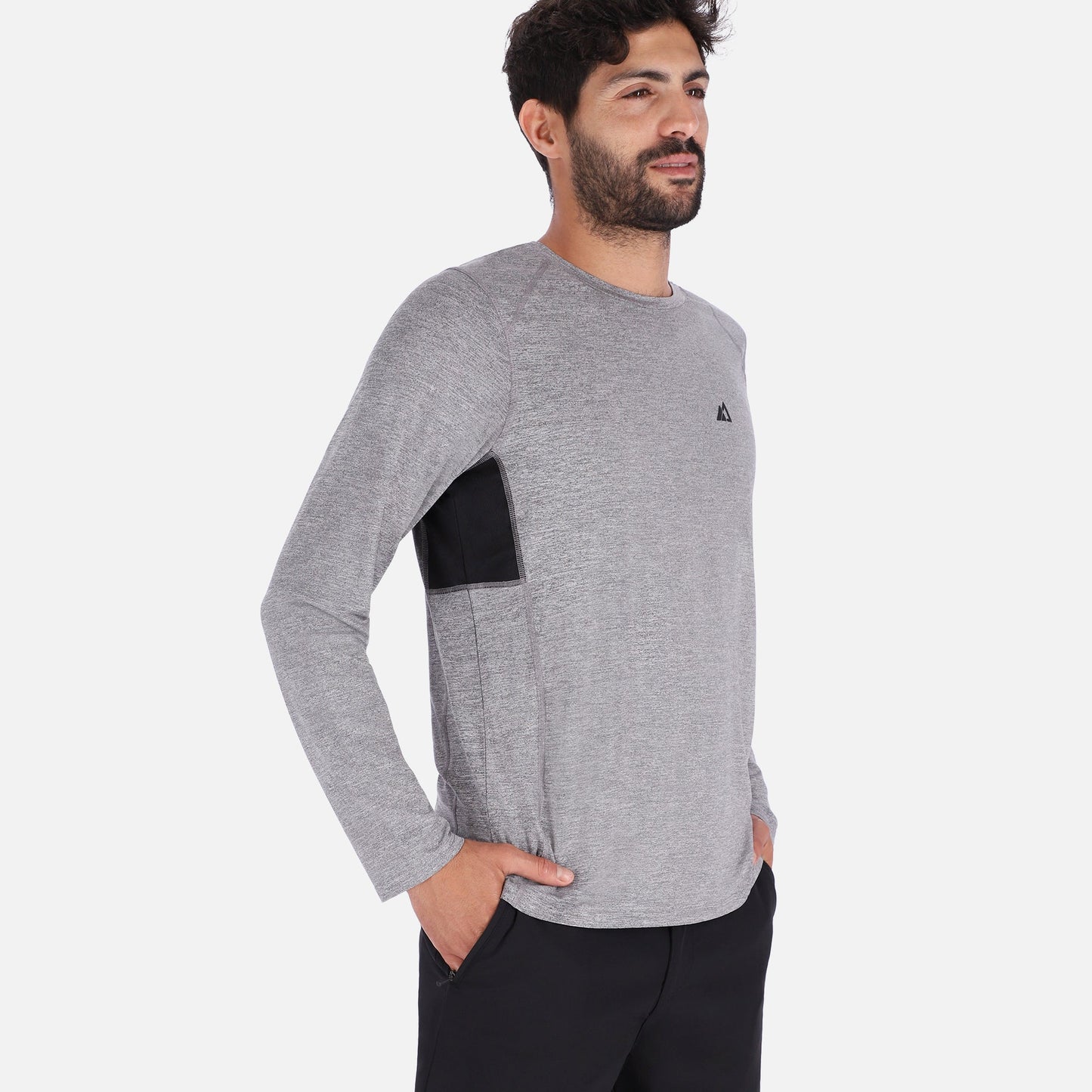 Breathability & Comfort | QuickDry LS Shirt - Gray - OutfitOutdoors