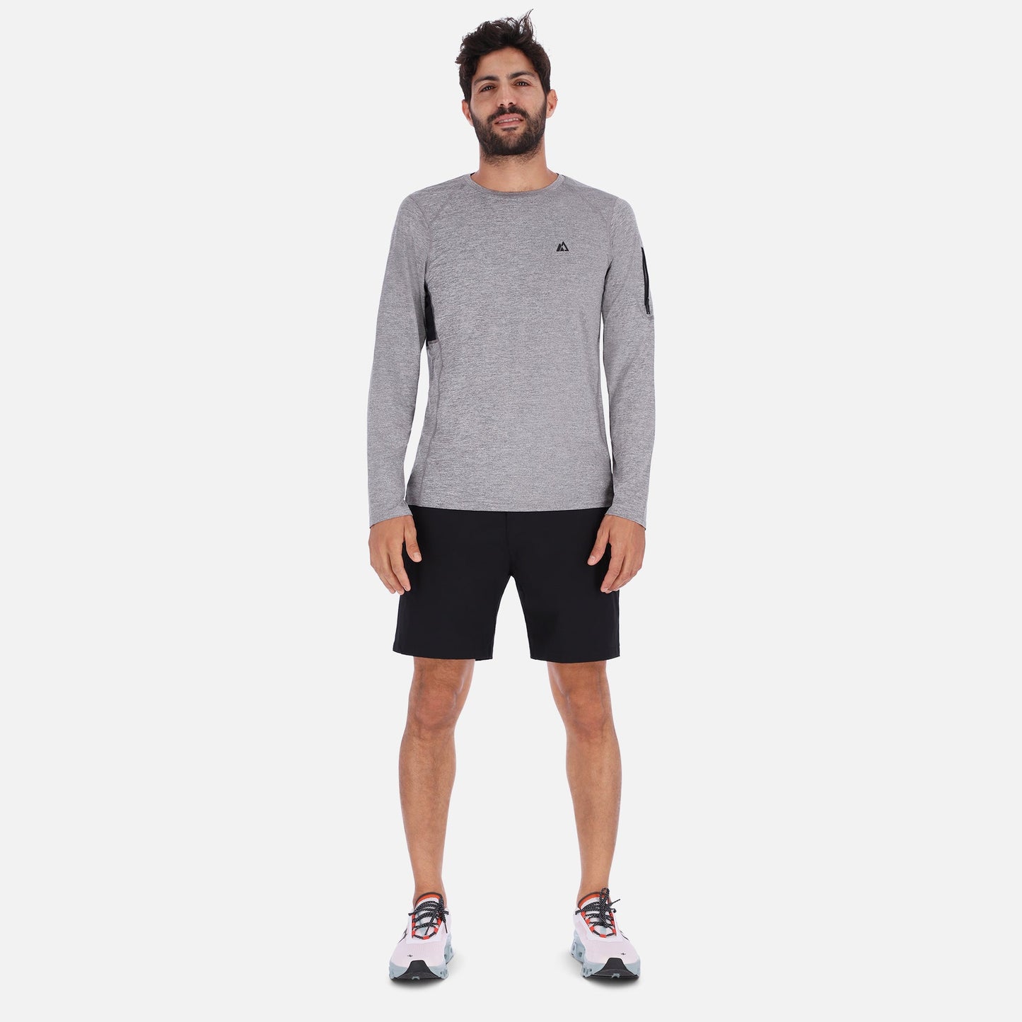 Breathability & Comfort | QuickDry LS Shirt - Gray - OutfitOutdoors