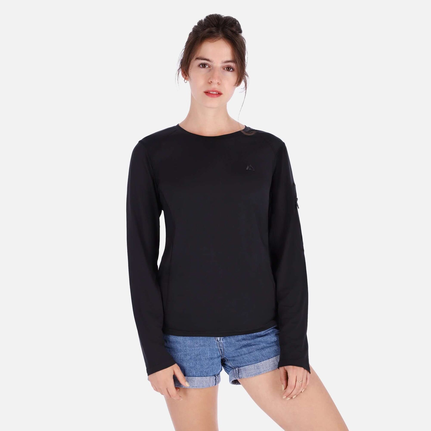 Moisture-Wicking QuickDry LS Shirt - Black