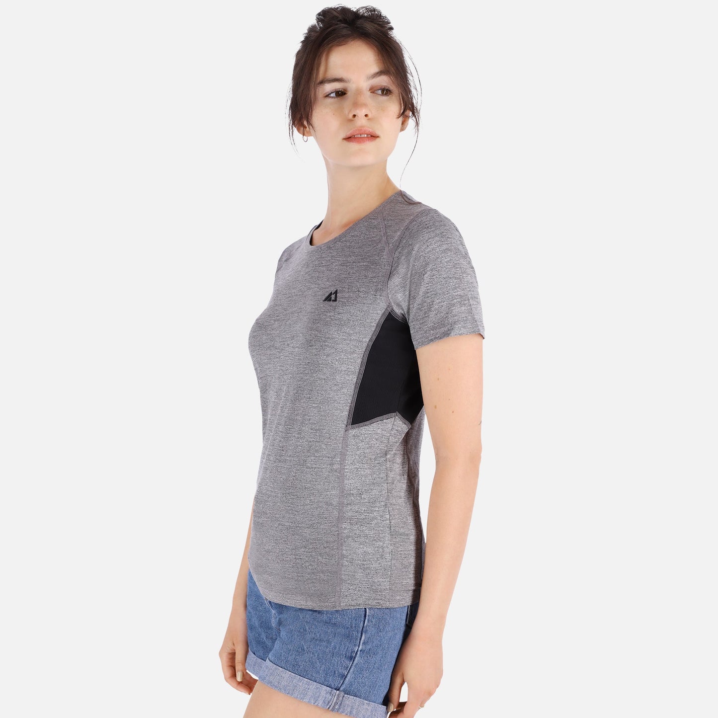 Moisture-Wicking QuickDry Shirt - Gray | Active Wear - FitZone