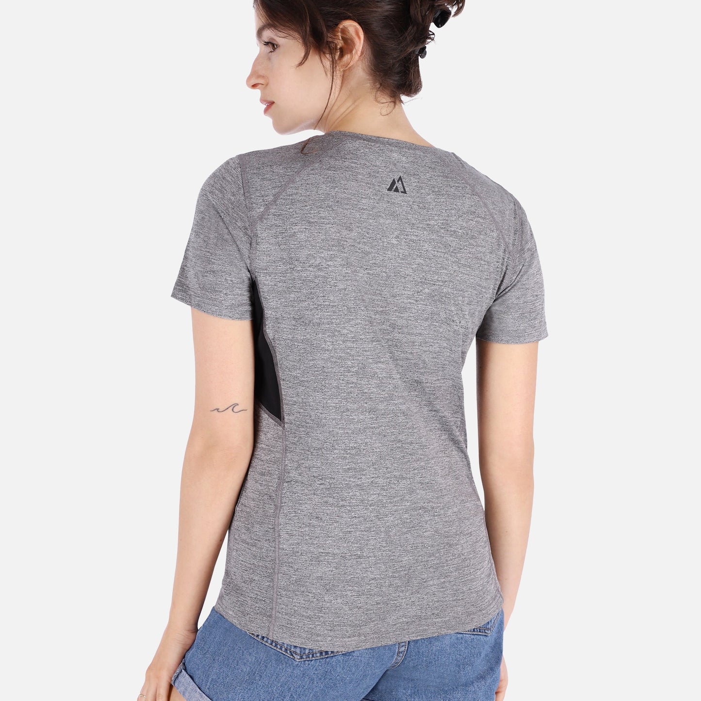 Moisture-Wicking QuickDry Shirt - Gray | Active Wear - FitZone