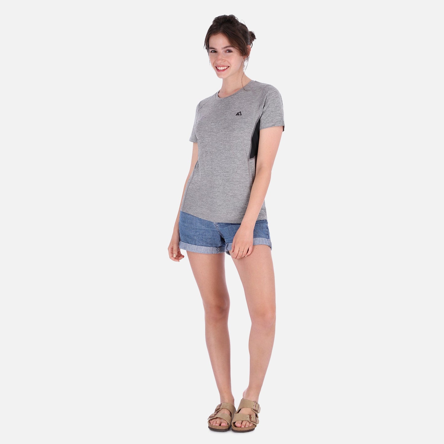 Moisture-Wicking QuickDry Shirt - Gray | Active Wear - FitZone