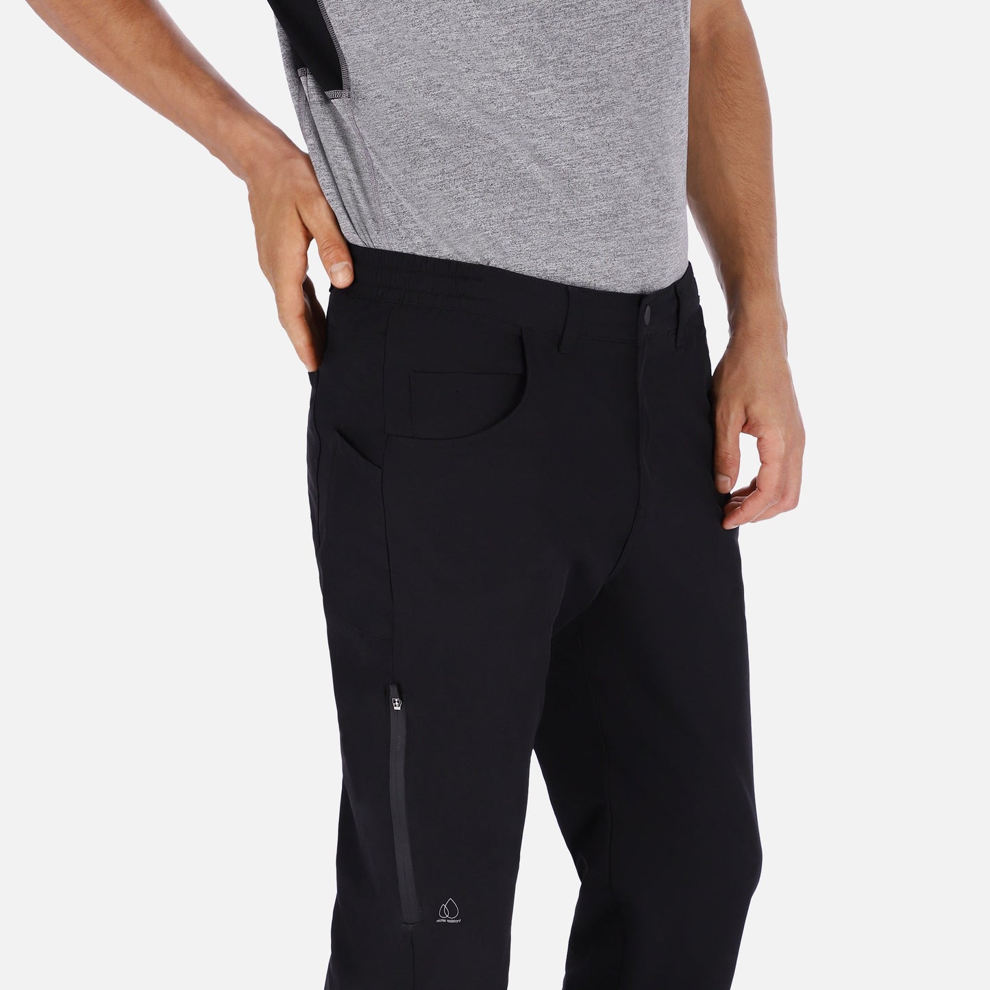 Adventure Pants - Men Black | All-weather Active Gear - OutfitOutdoors
