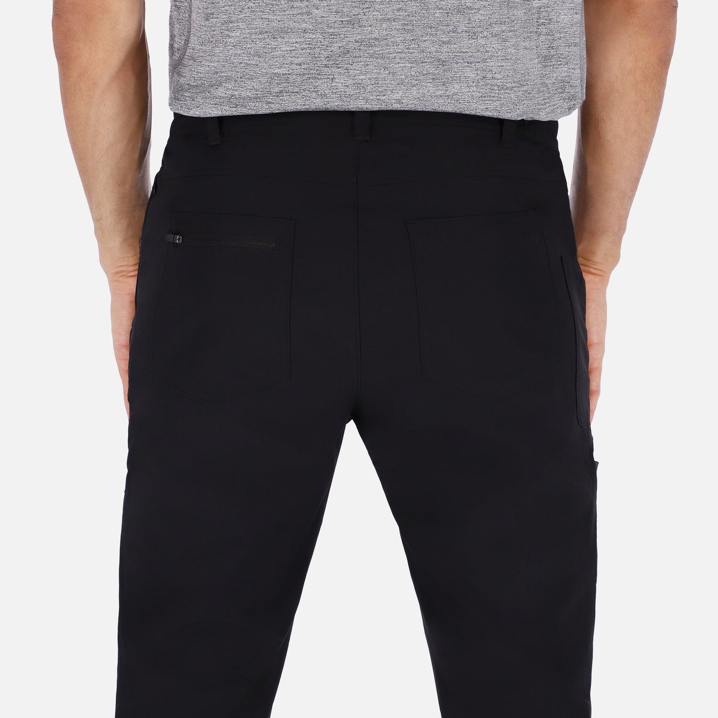 Adventure Pants - Men Black | All-weather Active Gear - OutfitOutdoors