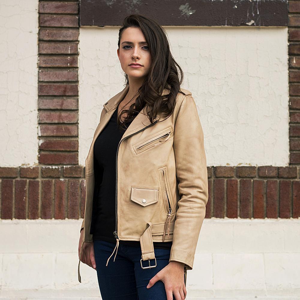 Rockstar Oil Sand - Stylish & Durable Biker Jacket