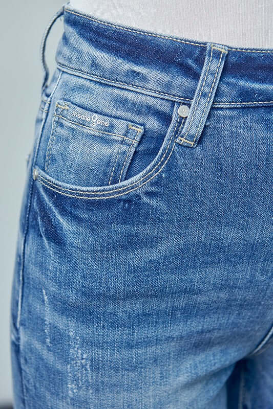 High-Rise Ankle Skinny Jeans | Contemporary Design - FashionFusion