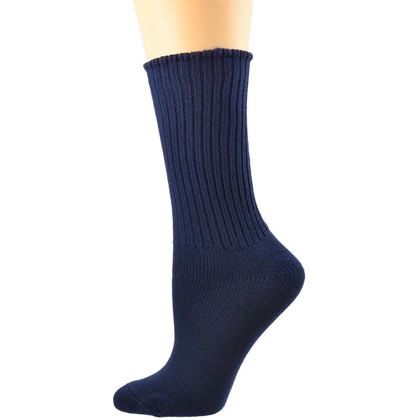 Organic Cotton Crew Socks for Women & Kids - Eco-friendly School Socks