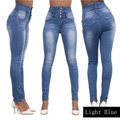 High Quality Wholesale Women's Denim Pencil Pants - Top Brand