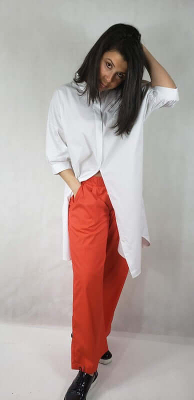 Short Sleeve Crew Neck Casual Blouse | Lightweight & Comfortable - TrendzApparel