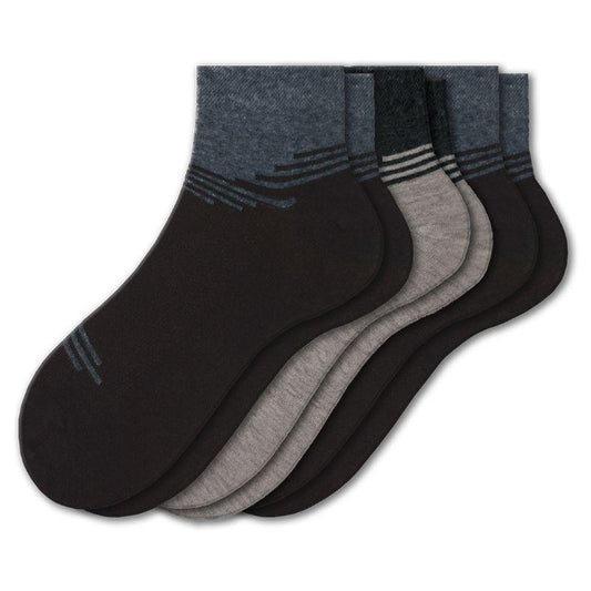 Comfortable Cotton Crew Socks for Women - 3 Pairs