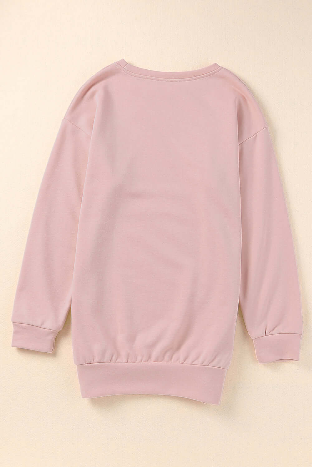 Pink Crew Neck Sweatshirt - Stylish & Comfortable