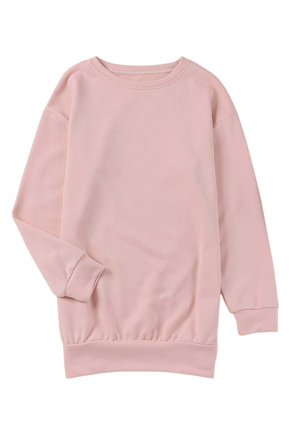 Pink Crew Neck Sweatshirt - Stylish & Comfortable