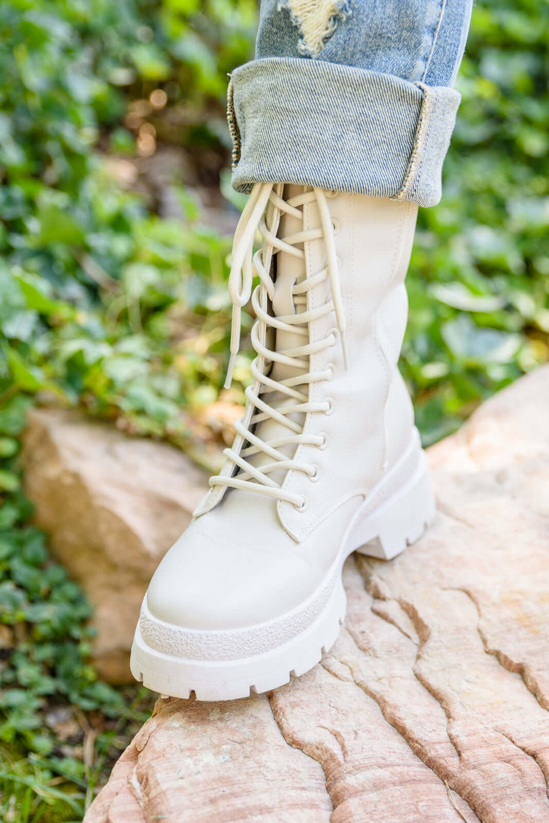 Autumn Feels Combat Boots | Seasonal Style & Durability - Trendify