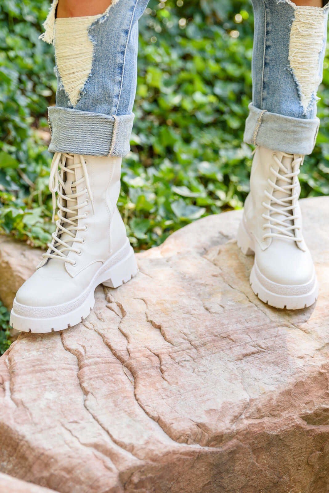 Autumn Feels Combat Boots | Seasonal Style & Durability - Trendify