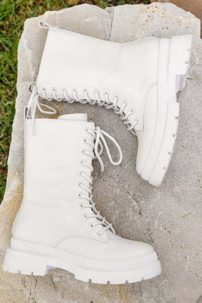 Autumn Feels Combat Boots | Seasonal Style & Durability - Trendify