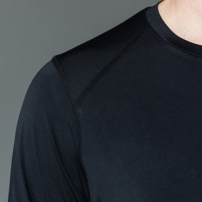 Breathability & Comfort - QuickDry LS Shirt - Black