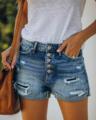 Sexy Ripped Denim Shorts for Women - Summer Collection