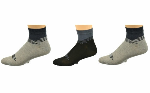 Comfortable Cotton Crew Socks for Women - 3 Pairs