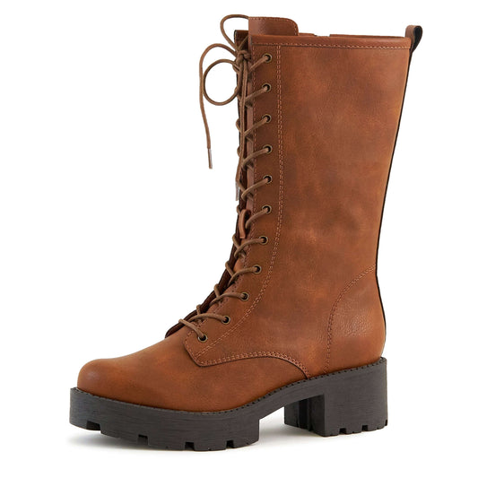 Stylish Women's Private Boots Camel - Luxe Fashion