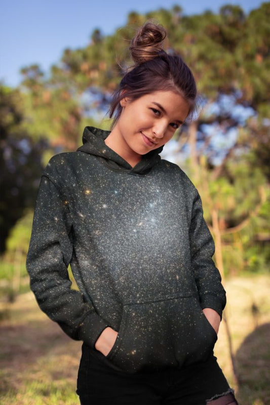 Galaxy Night Sublimation Hoodie for Women - Vibrant Colors, Soft Fabric