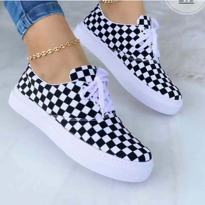 2022 Fashion Graffiti Women Sneakers - Stylish & Comfortable