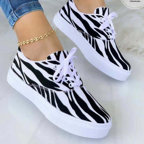 2022 Fashion Graffiti Women Sneakers - Stylish & Comfortable