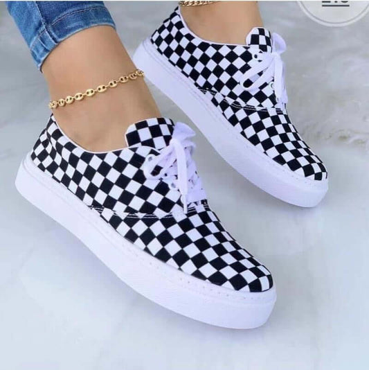 2022 Fashion Graffiti Women Sneakers - Stylish & Comfortable