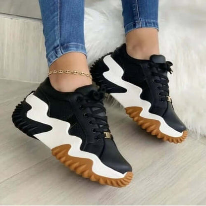 Summer Women's Sneakers | Thick Bottom Canvas | Casual Shoes - Trendify