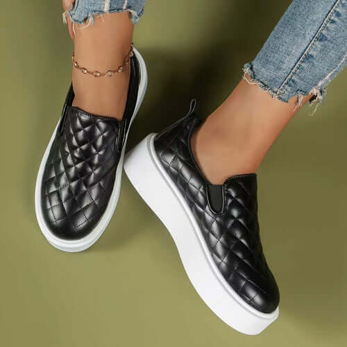 Comfortable Slip-on Flats Loafers | Casual Lightweight Shoes