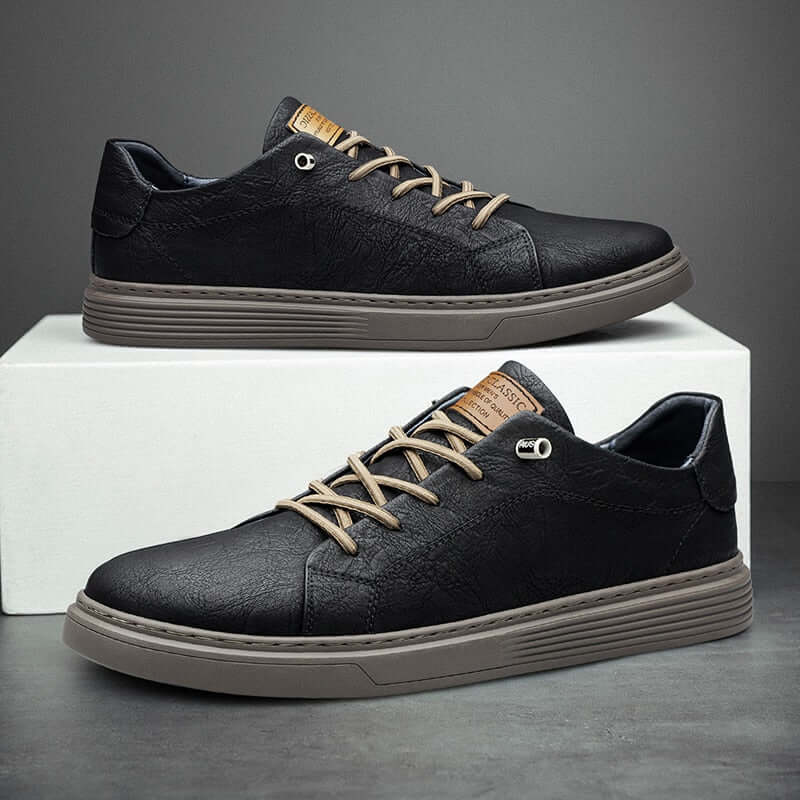Formal Wear - Men's Lace Up Oxford Leather Shoes | Classic Style