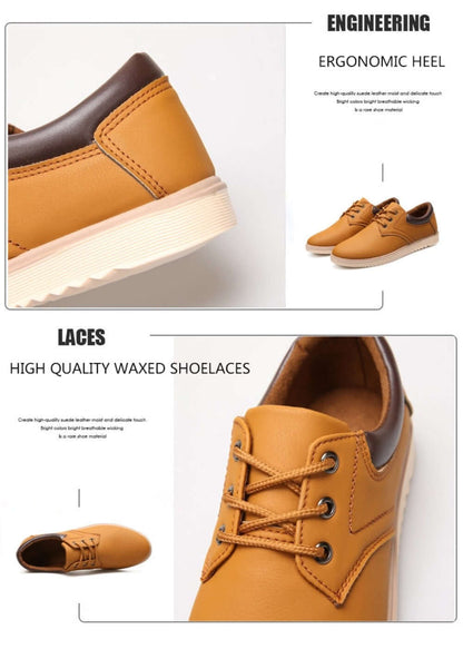 Mens Casual Flat Oxford Sneakers | Comfort & Style - StepOut