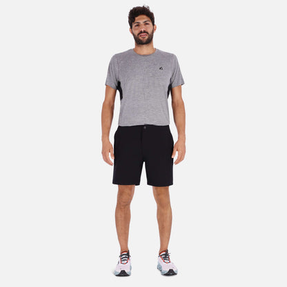 Men's Black Trail Shorts for Active Lifestyle - PeakOutdoors