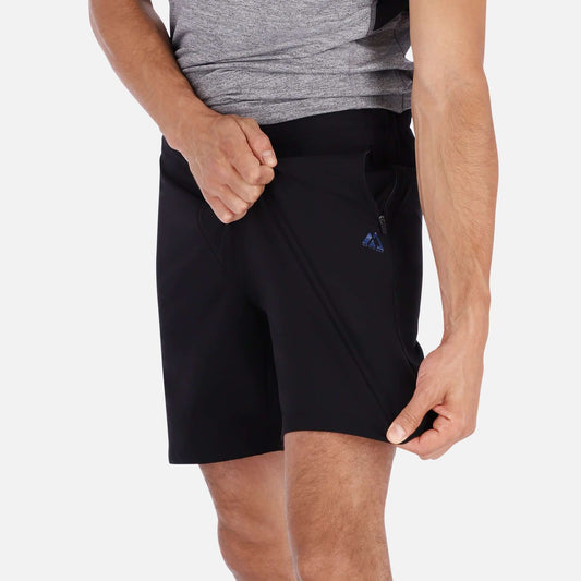 Men's Black Trail Shorts for Active Lifestyle - PeakOutdoors