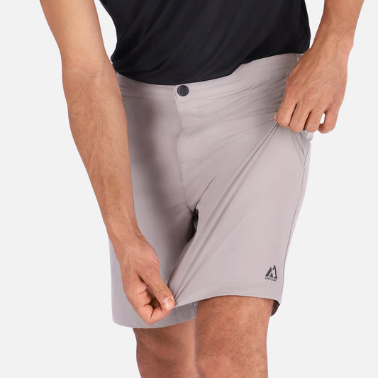 Men's Trail Shorts - Grey | Lightweight & Breathable - Outdoorsman