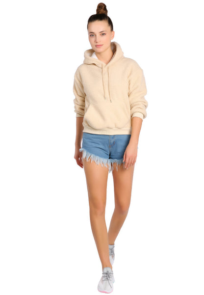 Warm & Cozy Soft Fleece Pullover Hoodie - Shop Now