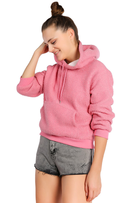 Warm & Cozy Soft Fleece Pullover Hoodie - Shop Now